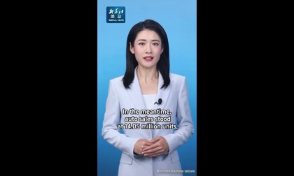 Cina: settore auto registra slancio di crescita in H1