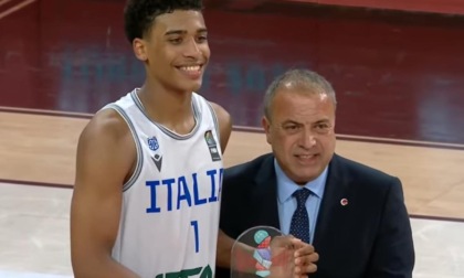 BASKET UNDER 17: MAIKCOL PEREZ (SCUOLA SMG LATINA), VICE CAMPIONE DEL MONDO