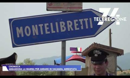 MONTELIBRETTI: ABBANDONA L'ANZIANA MAMMA, ARRESTATA