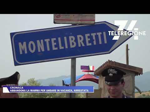 MONTELIBRETTI: ABBANDONA L’ANZIANA MAMMA, ARRESTATA