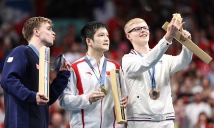 Olimpiadi: atleta cinese vince oro in singolare maschile tennis tavolo