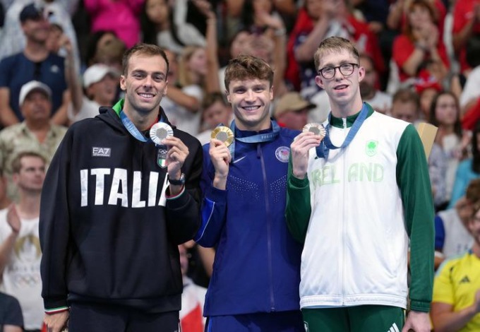 Olimpiadi: Giochi Parigi, 1500 metri stile libero maschili di nuoto