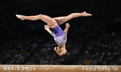 Olimpiadi: Giochi Parigi, trave di ginnastica artistica femminile (1)