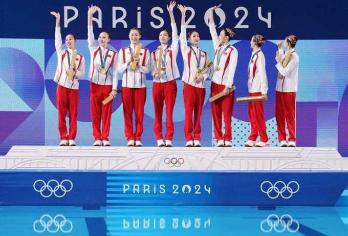 Olimpiadi: Cina vince primo oro in nuoto artistico a squadre a Parigi (1)