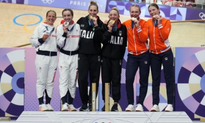 Olimpiadi Parigi: vittoria italiana alla finale di Madison femminile