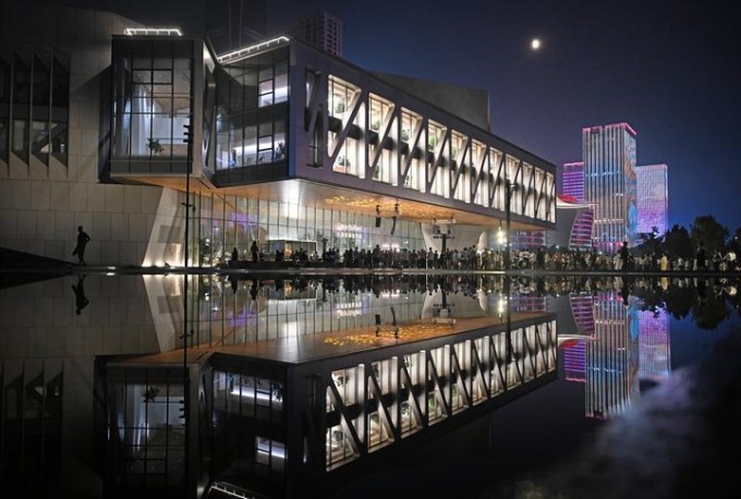 Cina: concerto all’aperto a Tianjin 