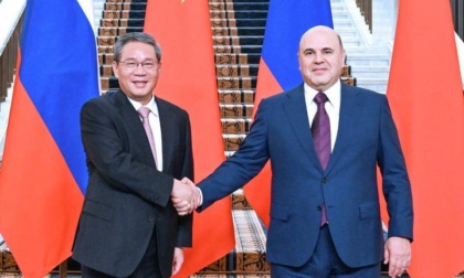 Cina-Russia: primi ministri co-presiedono 29mo incontro regolare tra capi di governo