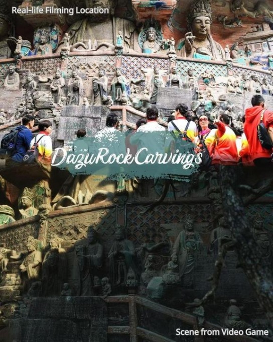 Cina: percorriamo tour di incisioni rupestri di Dazu con Wukong (2)