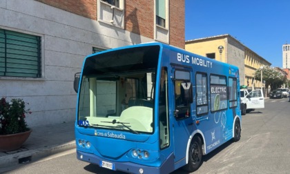 SABAUDIA: BUS ELETTRICO GRATIS PER GLI UTENTI