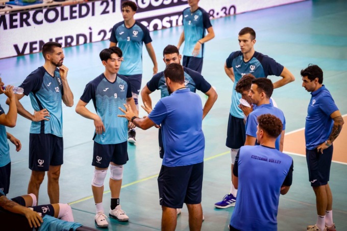 PALLAVOLO SUPERLEGA: CISTERNA, IL PROGRAMMA PRE CAMPIONATO
