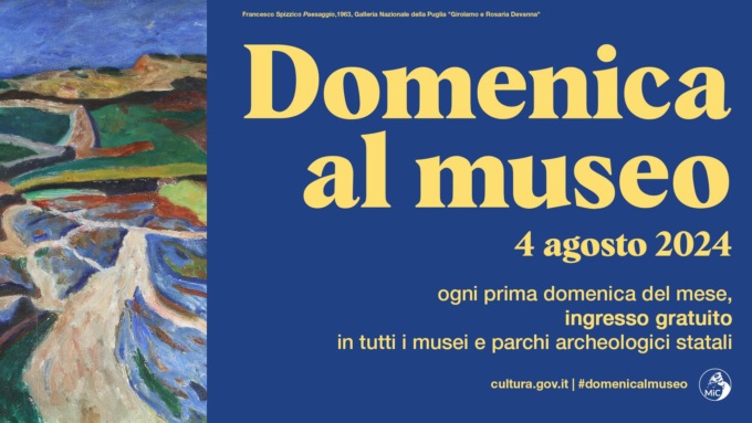 REGIONE: DOMANI MUSEI GRATIS