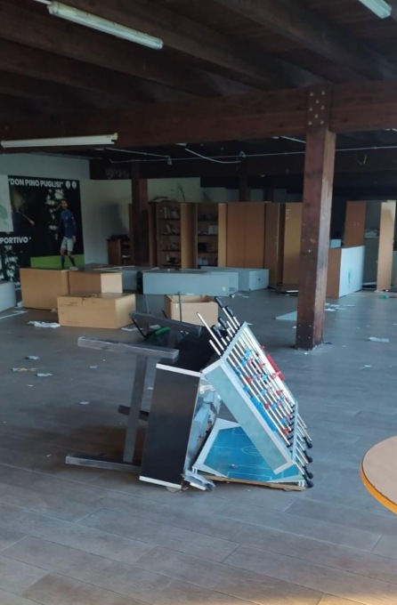 ROMA: ATTI VANDALICI AL CENTRO SPORTIVO DON PINO PUGLISI