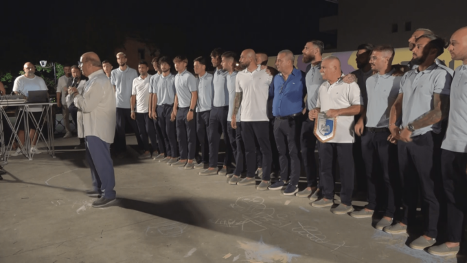 FORMIA: PRESENTATA LA SQUADRA DI CALCIO