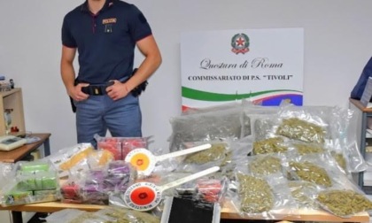 TIVOLI: DROGA NEL BOX PRESO IN AFFITTO