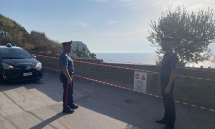 VENTOTENE: FRANA IN MARE AL BELVEDERE