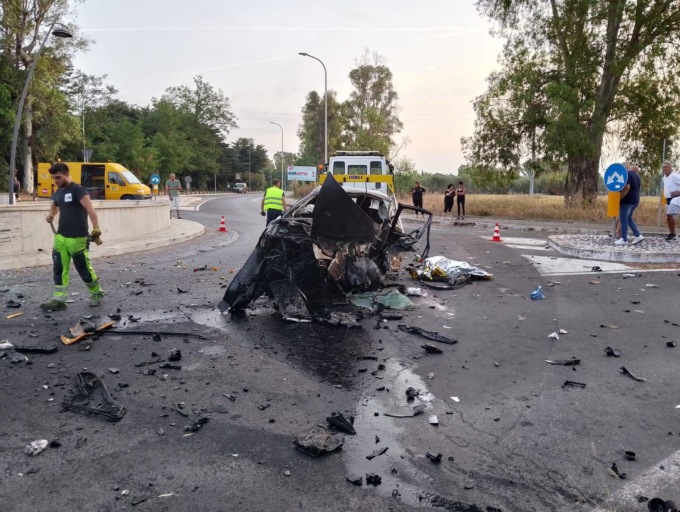 LATINA: INCIDENTE MORTALE IN VIA DEL LIDO