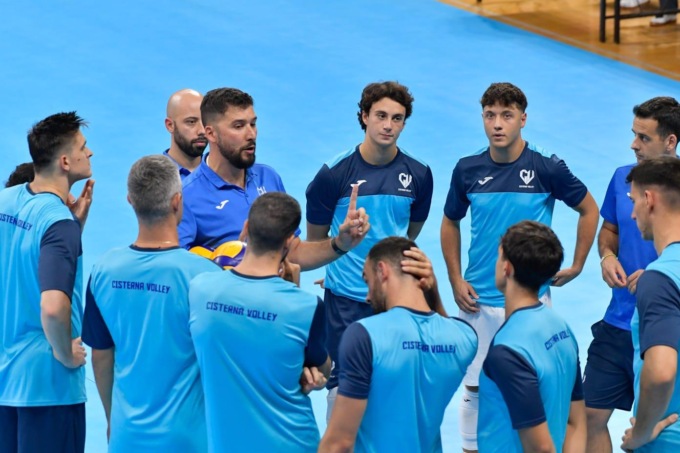 PALLAVOLO: AMICHEVOLE, PERUGIA-CISTERNA 3-1