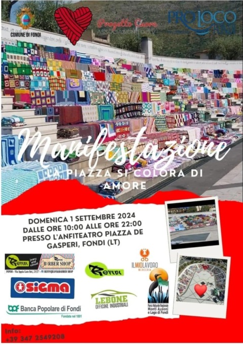 FONDI: PROGETTO CUORE, DOMANI MANIFESTAZIONE ALL’ANFITEATRO