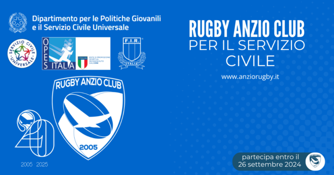 RUGBY: ANZIO RICONOSCIUTO ENTE DI ACCOGLIENZA