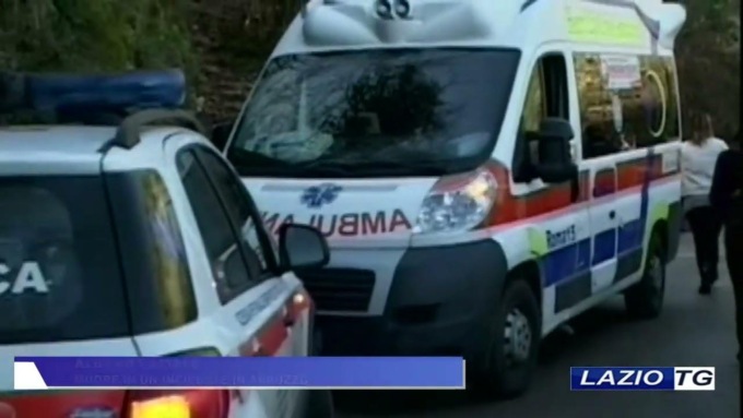 ALBANO LAZIALE: MUORE IN UN INCIDENTE IN ABRUZZO