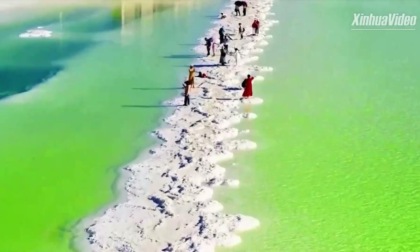 Cina: esploriamo più grande lago salato del Paese sul tetto del mondo
