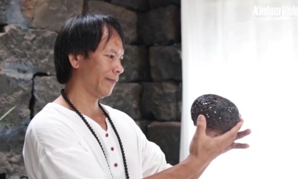 Cina: Hainan, erede innova, promuove intaglio gusci di noci di cocco (1)