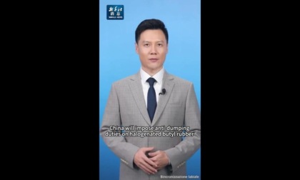 Cina: imporrà dazi antidumping su gomma butilica alogenata da USA, UE, UK, Singapore