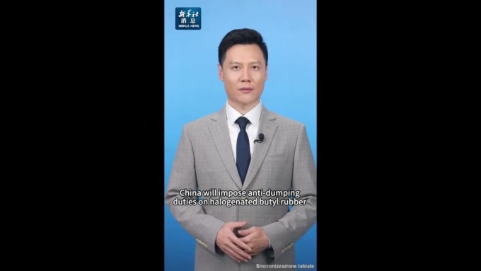 Cina: imporrà dazi antidumping su gomma butilica alogenata da USA, UE, UK, Singapore