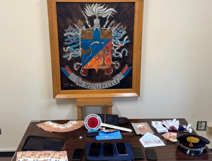 MONTEFIASCONE: 6000 EURO IN BANCONOTE FALSE NELLA BORSA, TRE ARRESTI