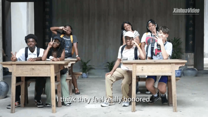 Studenti USA esplorano la cultura cinese nell’Anhui