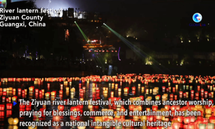 Cina: scopriamo festival delle lanterne sul fiume nel Guangxi