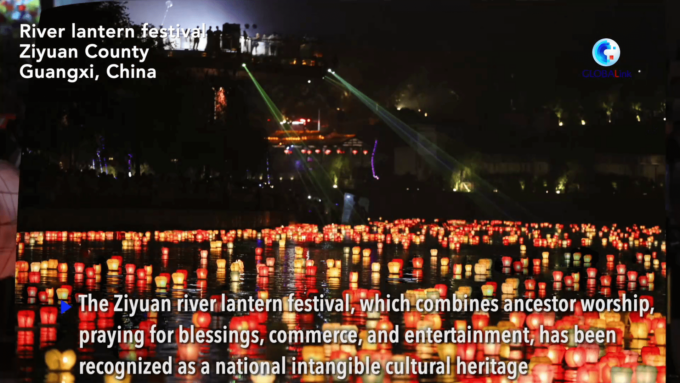 Cina: scopriamo festival delle lanterne sul fiume nel Guangxi