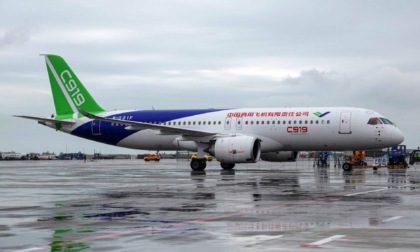 Cina: 3 maggiori compagnie aeree avviano operazioni commerciali con C919