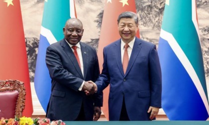 Cina: Pechino, colloqui tra presidente Xi, presidente sudafricano