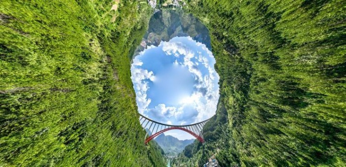 Cina: ponti autostradali nel Guizhou