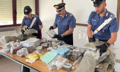 ROMA: SEQUESTRATI QUASI 100 CHILI DI DROGA