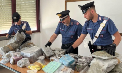 ROMA: SEQUESTRATI 98 CHILI DI DROGA