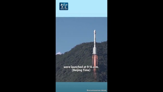 Cina: lancia due satelliti di navigazione BeiDou