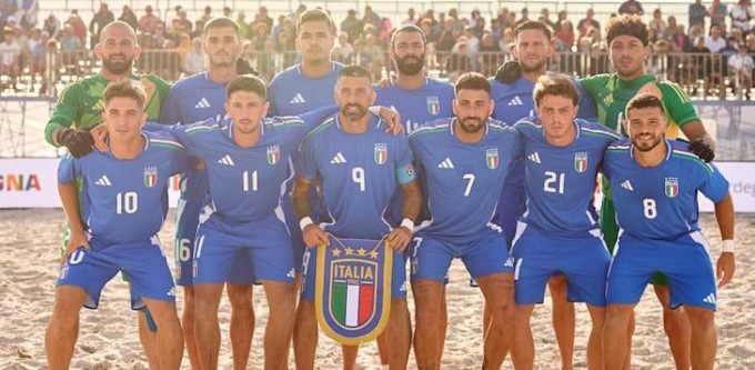 BEACH SOCCER: EUROPEI, ARGENTO PER L’ITALIA