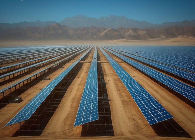 Cina: boom dell’energia fotovoltaica nel deserto di Ulan Buh