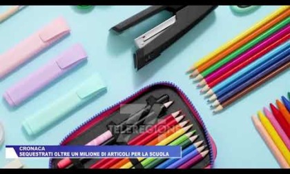 ROMA: SEQUESTRATI PRODOTTI PER LA SCUOLA