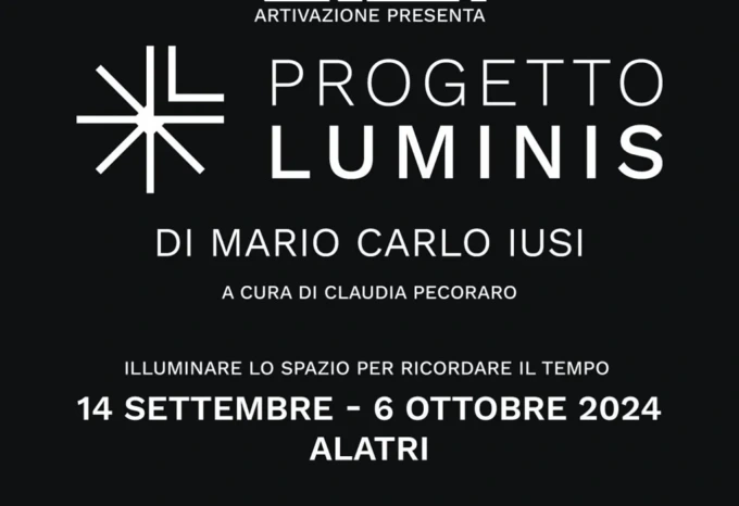 ALATRI: PROGETTO LUMINIS, UN SUCCESSO