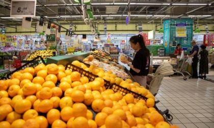 Cina: prezzi al consumo stabili a settembre