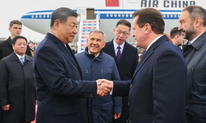 Russia: Xi Jinping arriva a Kazan per 16mo BRICS Summit (1)