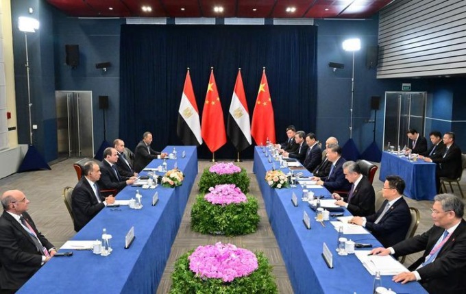 Russia: Xi Jinping incontra presidente egiziano a Kazan (2)