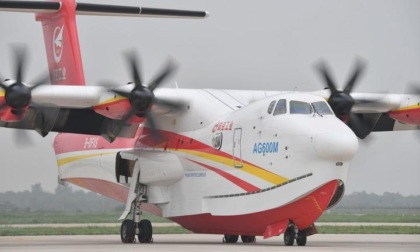 Cina: aereo anfibio AG600 supera test della velocità minima di decollo