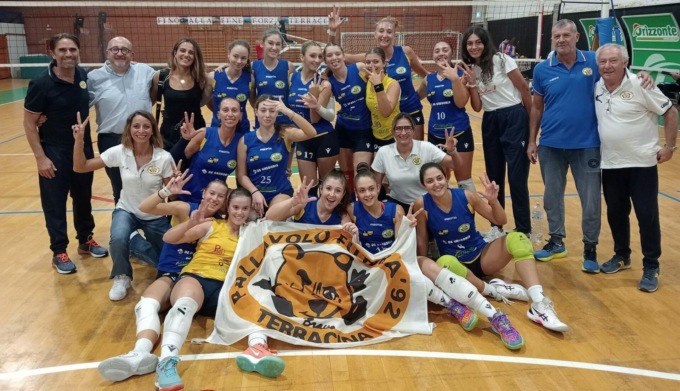 PALLAVOLO B2 FEMMINILE: FUTURA TERRACINA-GROSSETO 3-0
