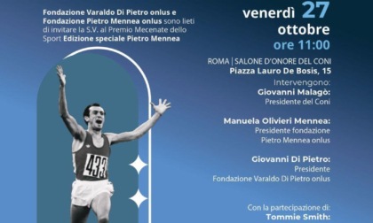 ROMA: MECENATE DELLO SPORT, PREMIO A JULIO VELASCO