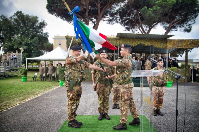 SABAUDIA: 17° REGGIMENTO ARTIGLIERIA, CAMBIO DI COMANDO