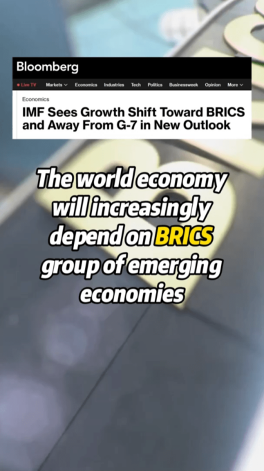 Economia: FMI prevede maggior contributo BRICS a crescita globale nei prossimi 5 anni